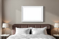 Hospitality Frame Mockup | Blank Template #071 | Blank Frame Template | High-Res JPG Instant Download | Commercial Use | bulkmockup | MockupBulk