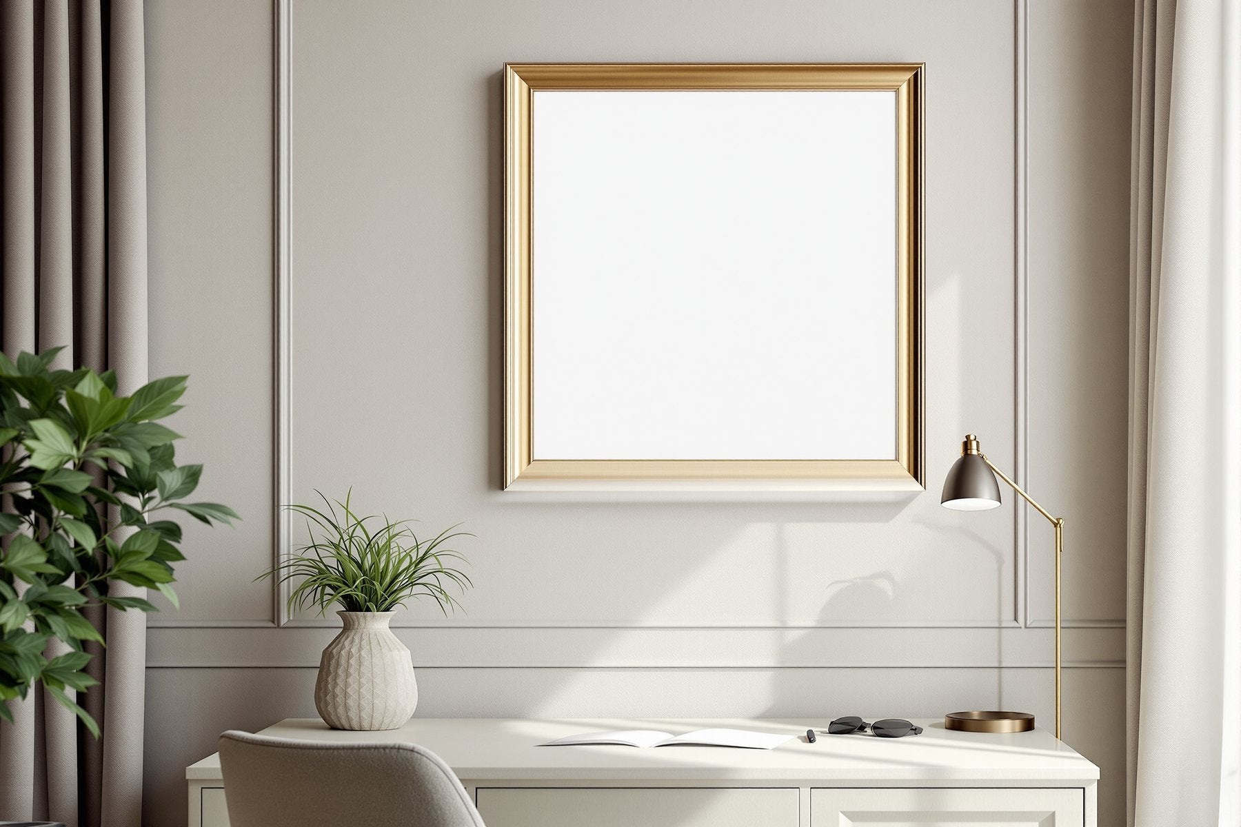 Hospitality Frame Mockup, Blank Template #073 | Frame Template JPG | Instant bulkmockup Download | Commercial Use | MockupBulk