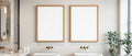 Hospitality Frame Mockup, Blank Template #075 | Digital Frame Mockup | bulkmockup JPG Download | For POD Etsy Shopify | MockupBulk