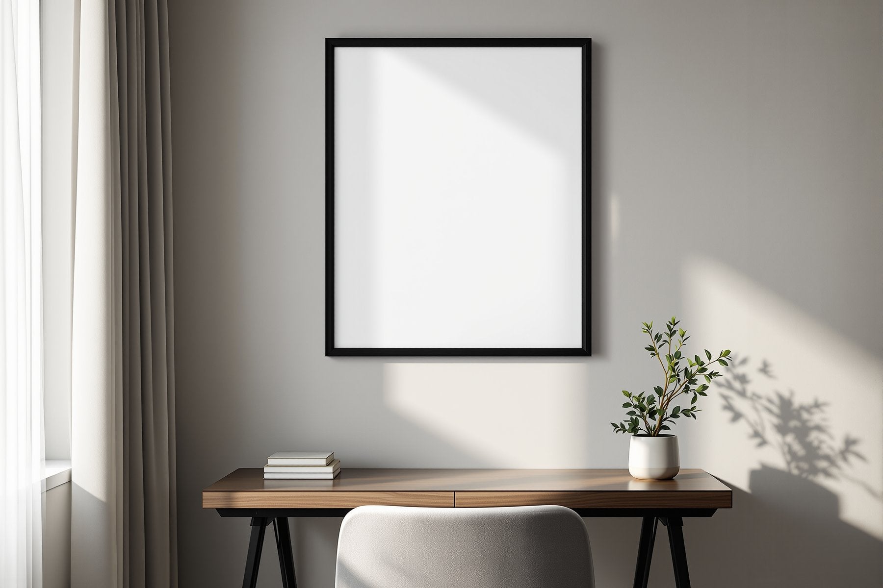 Hospitality Frame Mockup — Blank Template #084 — Blank Frame Mockup JPG | Commercial Licence | bulkmockup Download | MockupBulk