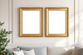 Hospitality Frame Mockup — Blank Template #090 — Empty Frame Template | bulkmockup High-Res JPG | Commercial Use Included | MockupBulk