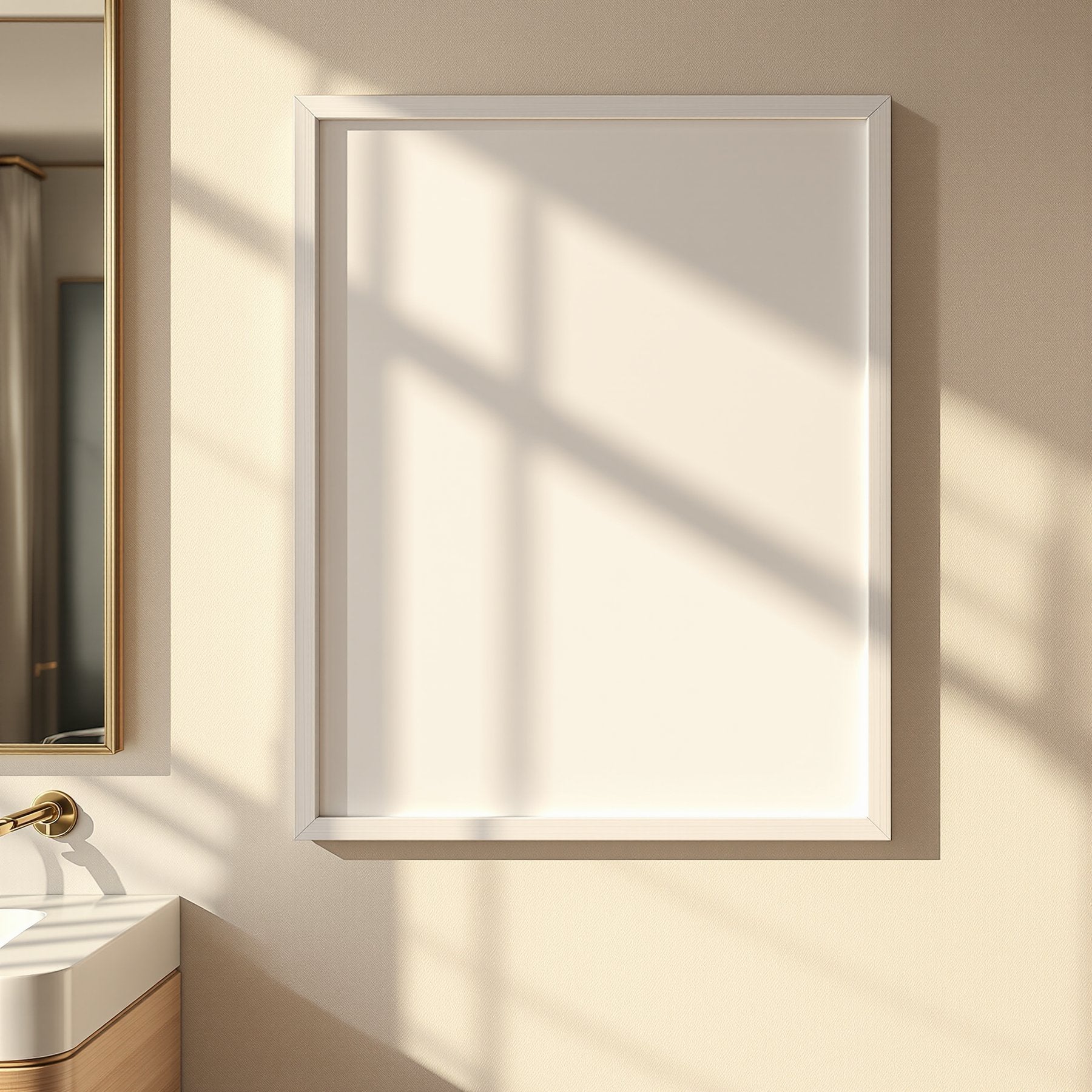 Blank Template #094 Hospitality Frame Mockup | High-Res Frame Template JPG | bulkmockup Mockup Store | Commercial Use | MockupBulk