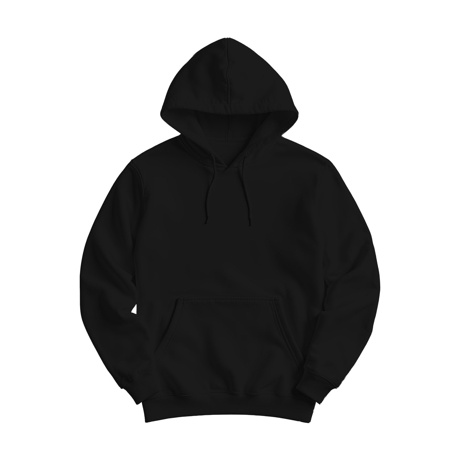 Unisex Hoodie Mockup, Black Regular Fit | High-Res JPG Instant Download | Commercial Use | Etsy POD Shopify Template | MockupBulk
