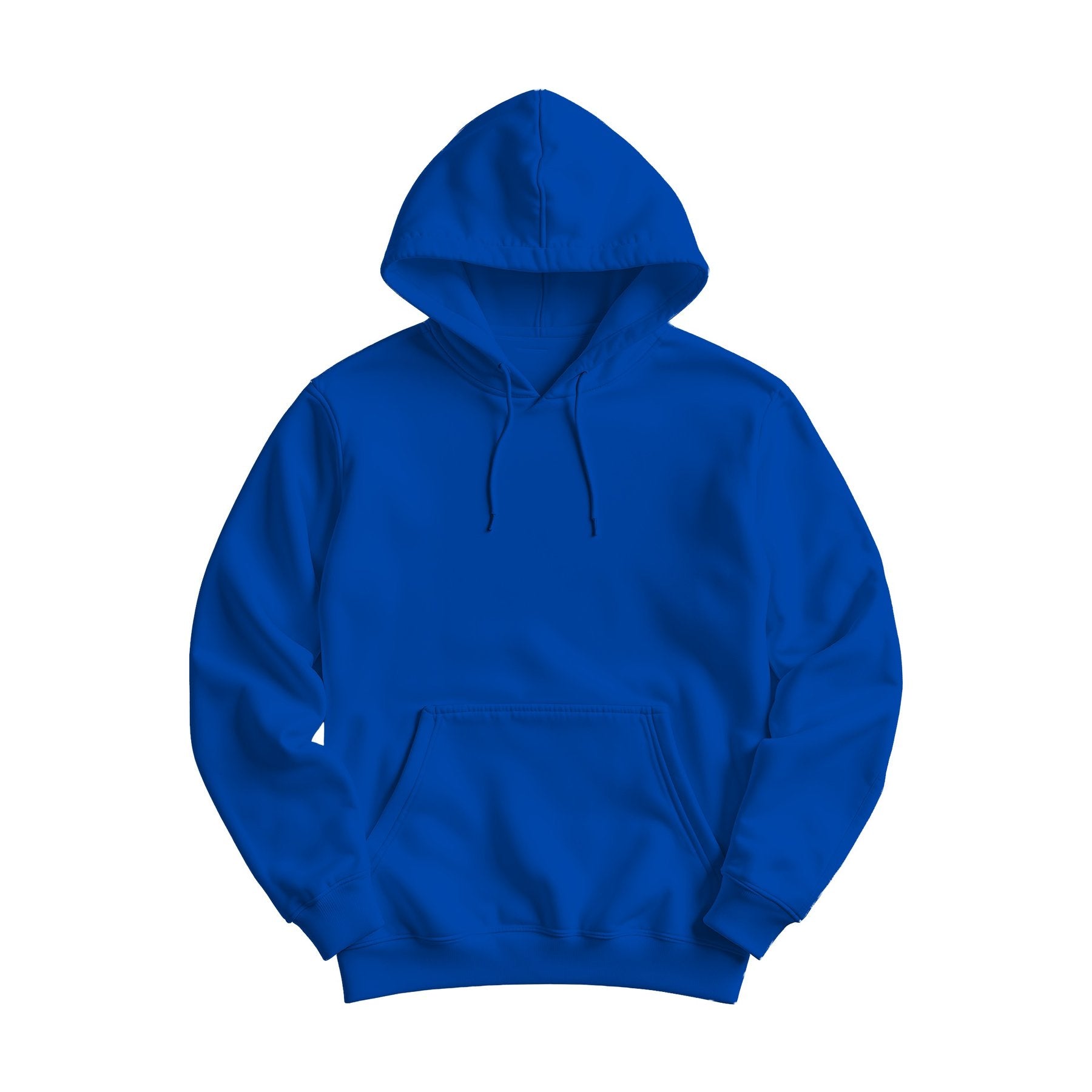 Unisex Hoodie Mockup, Bright Royal Regular Fit | High-Res Mockup Template | JPG Digital Download | Commercial Licence | MockupBulk