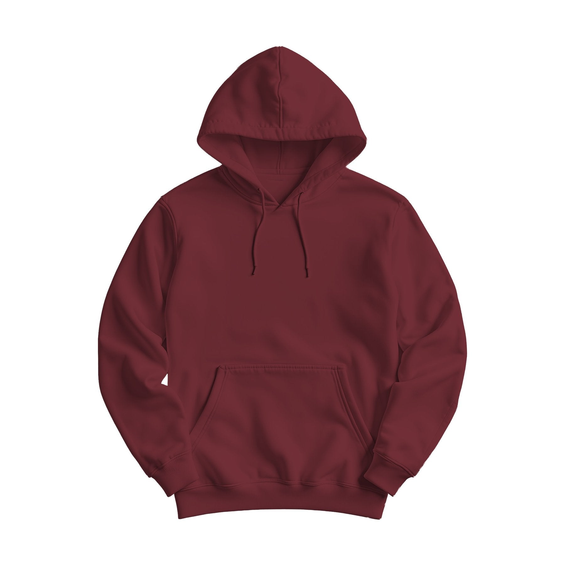 Unisex Hoodie Mockup | Burgundy Regular Fit — Instant JPG Download | Commercial Licence | Etsy POD Print Mockup | MockupBulk