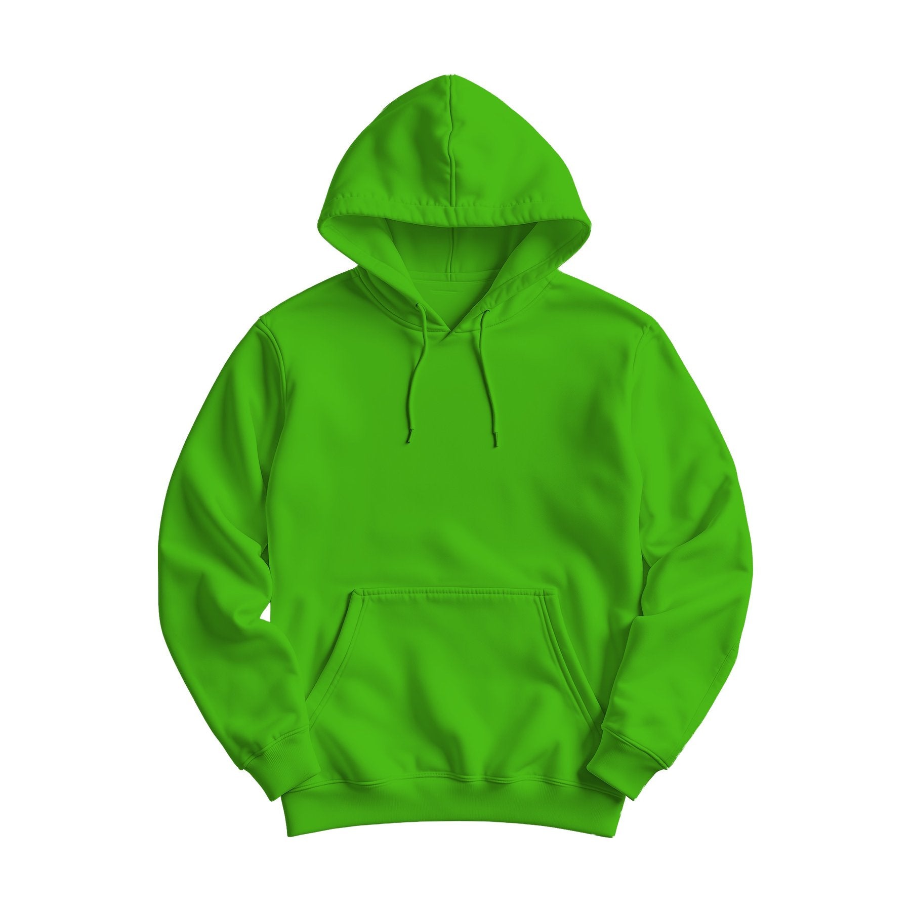 Unisex Hoodie Mockup, Kelly Green Regular Fit | Digital Download Mockup | High-Resolution JPG | Commercial Use Included | MockupBulk