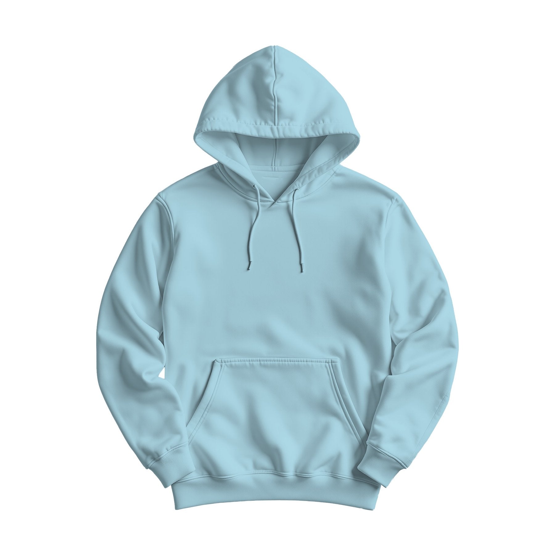 Unisex Hoodie Mockup | Light Blue Regular Fit | High-Res Mockup Template | JPG Digital Download | Commercial Licence | MockupBulk
