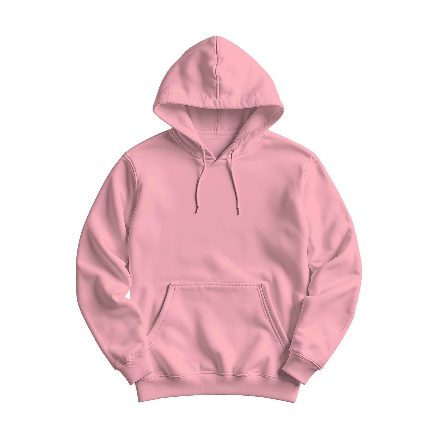 Unisex Hoodie Mockup, Light Pink Regular Fit | Digital Download Mockup | High-Resolution JPG | Commercial Use Included | MockupBulk