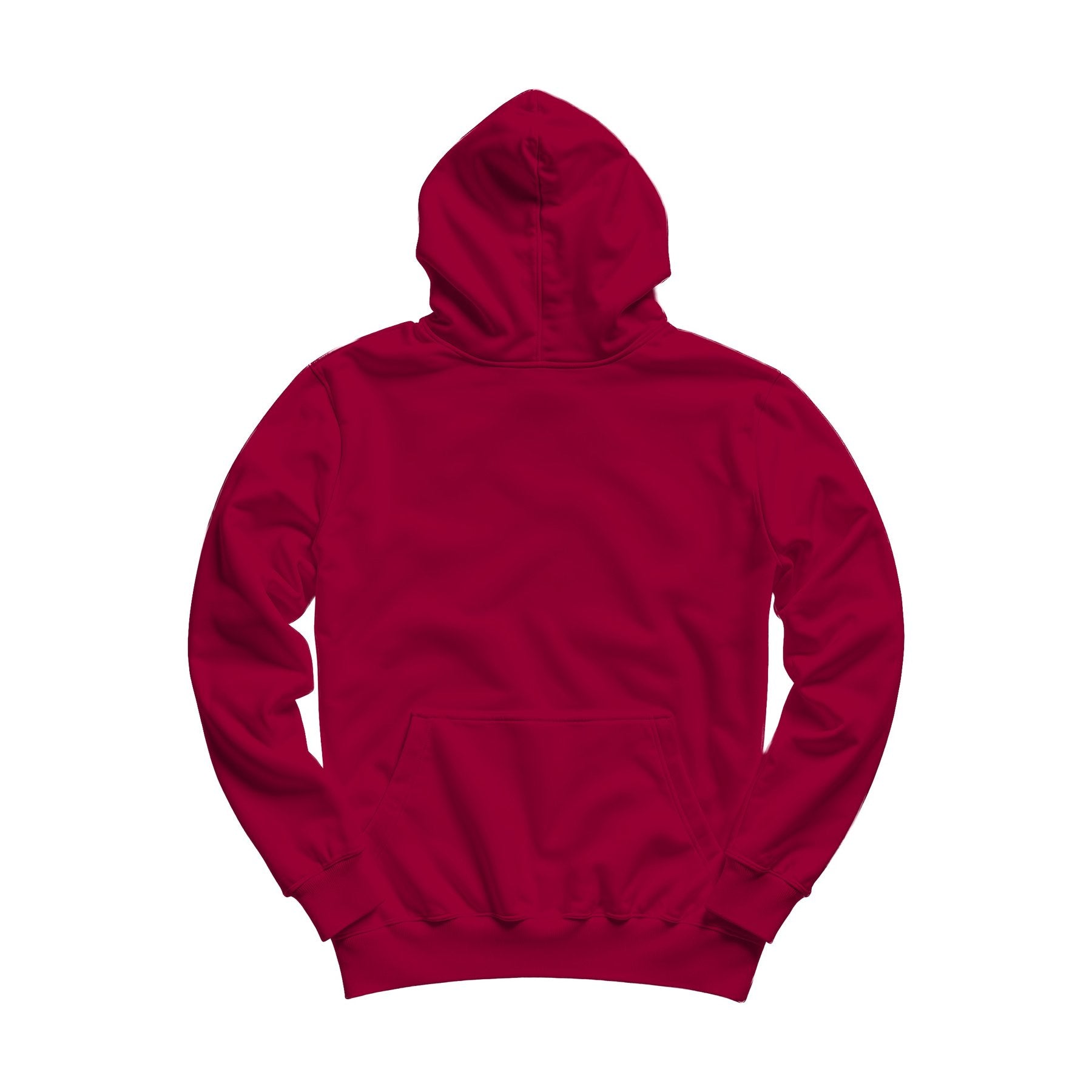 Unisex Hoodie Mockup, Antique Cherry Red Regular Fit Back View | High-Res JPG Instant Download | Commercial Use | Etsy POD Shopify Template | MockupBulk