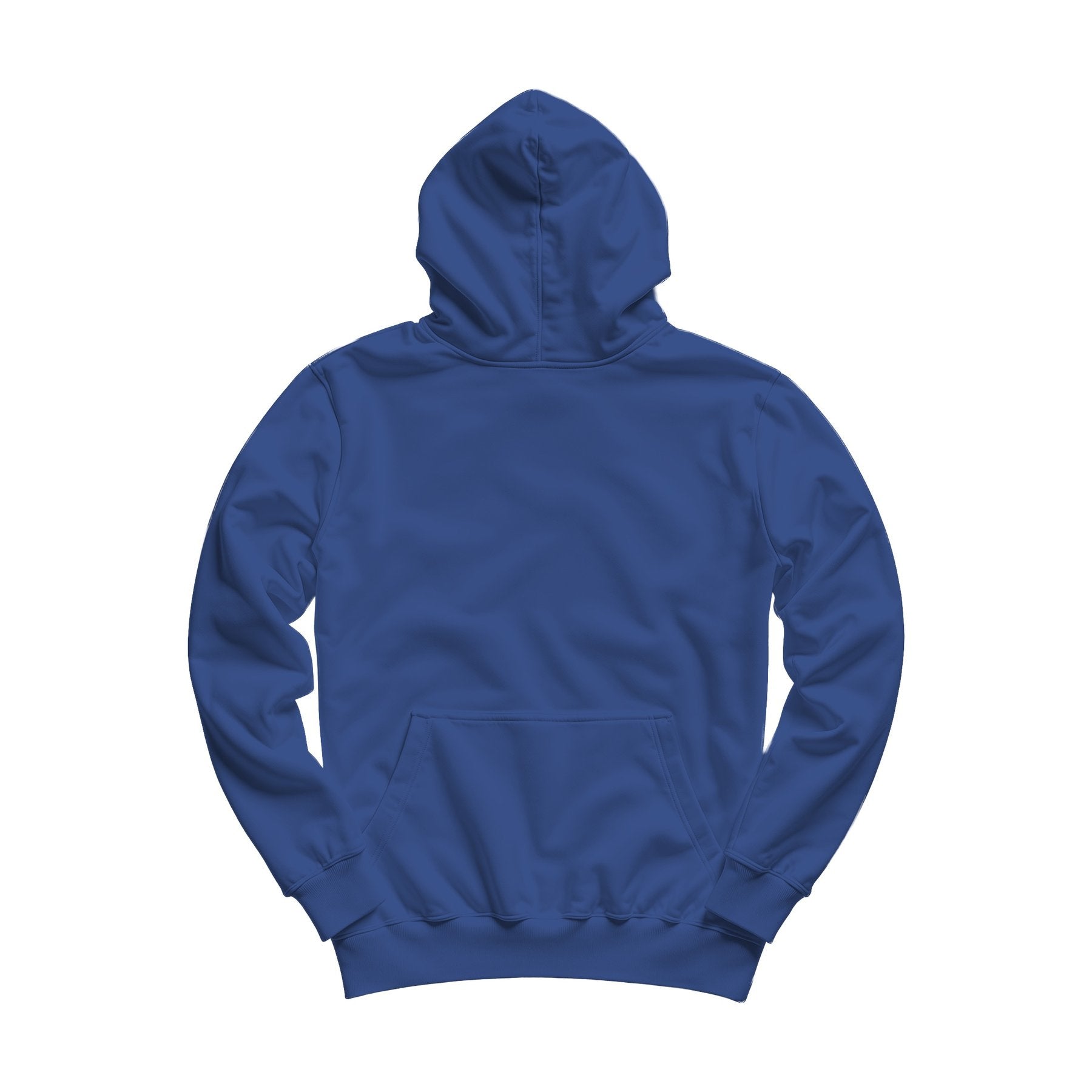 Unisex Hoodie Mockup, Antique Royal Regular Fit Back View | High Resolution JPG | POD Mockup Template | Commercial Use Download | MockupBulk
