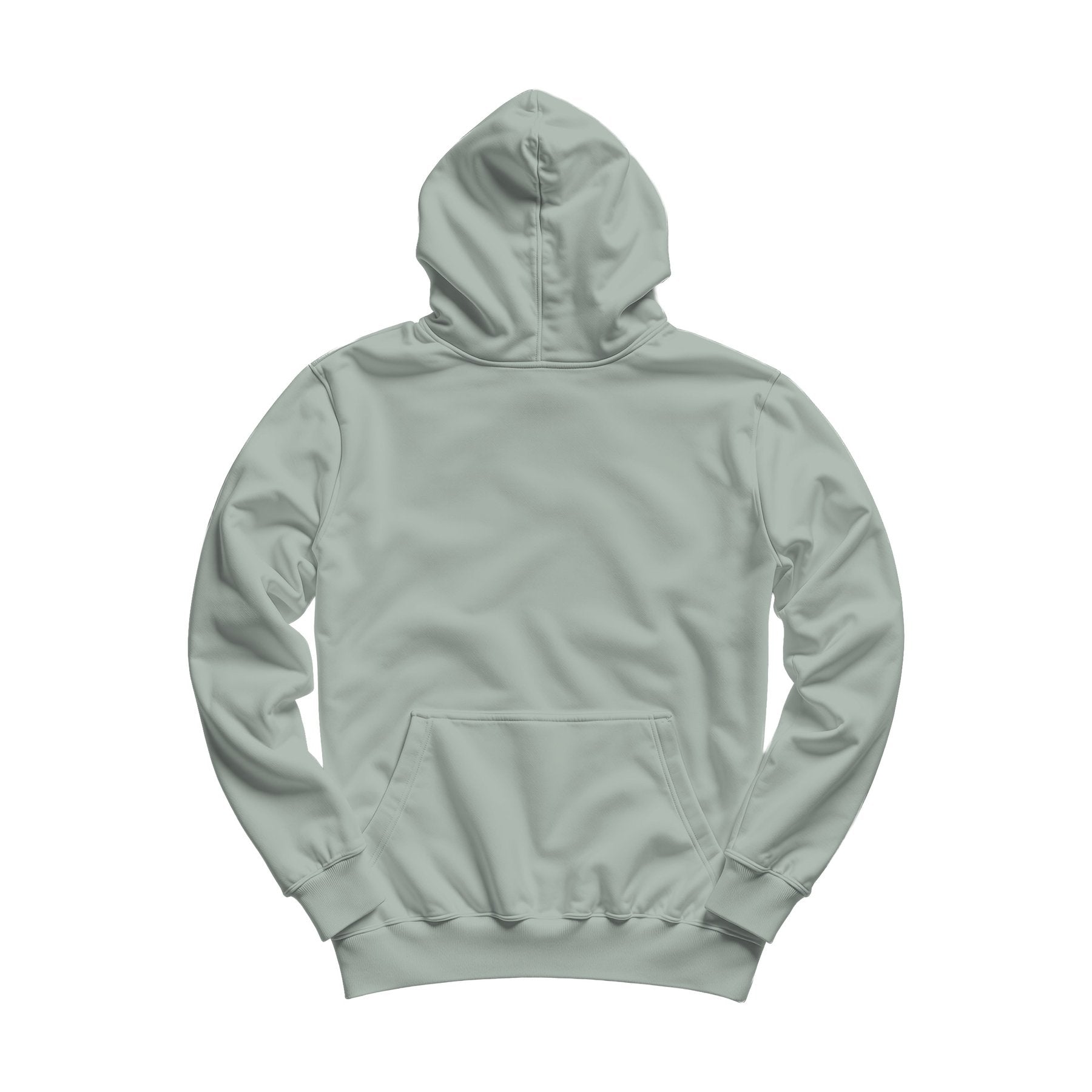 Unisex Hoodie Mockup, Ash Regular Fit Back View | High-Res JPG Instant Download | Commercial Use | Etsy POD Shopify Template | MockupBulk