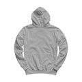Unisex Hoodie Mockup — Athletic Heather Regular Fit Back View — POD Print Mockup | Instant JPG Download | Commercial Licence Included | MockupBulk