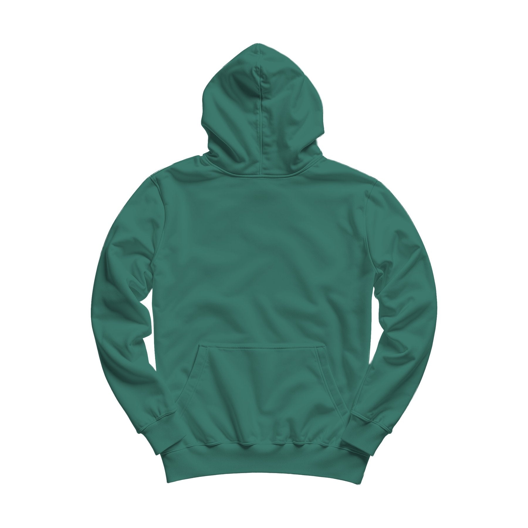 Unisex Hoodie Mockup, Blue Spruce Regular Fit Back View | High-Res JPG Instant Download | Commercial Use | Etsy POD Shopify Template | MockupBulk