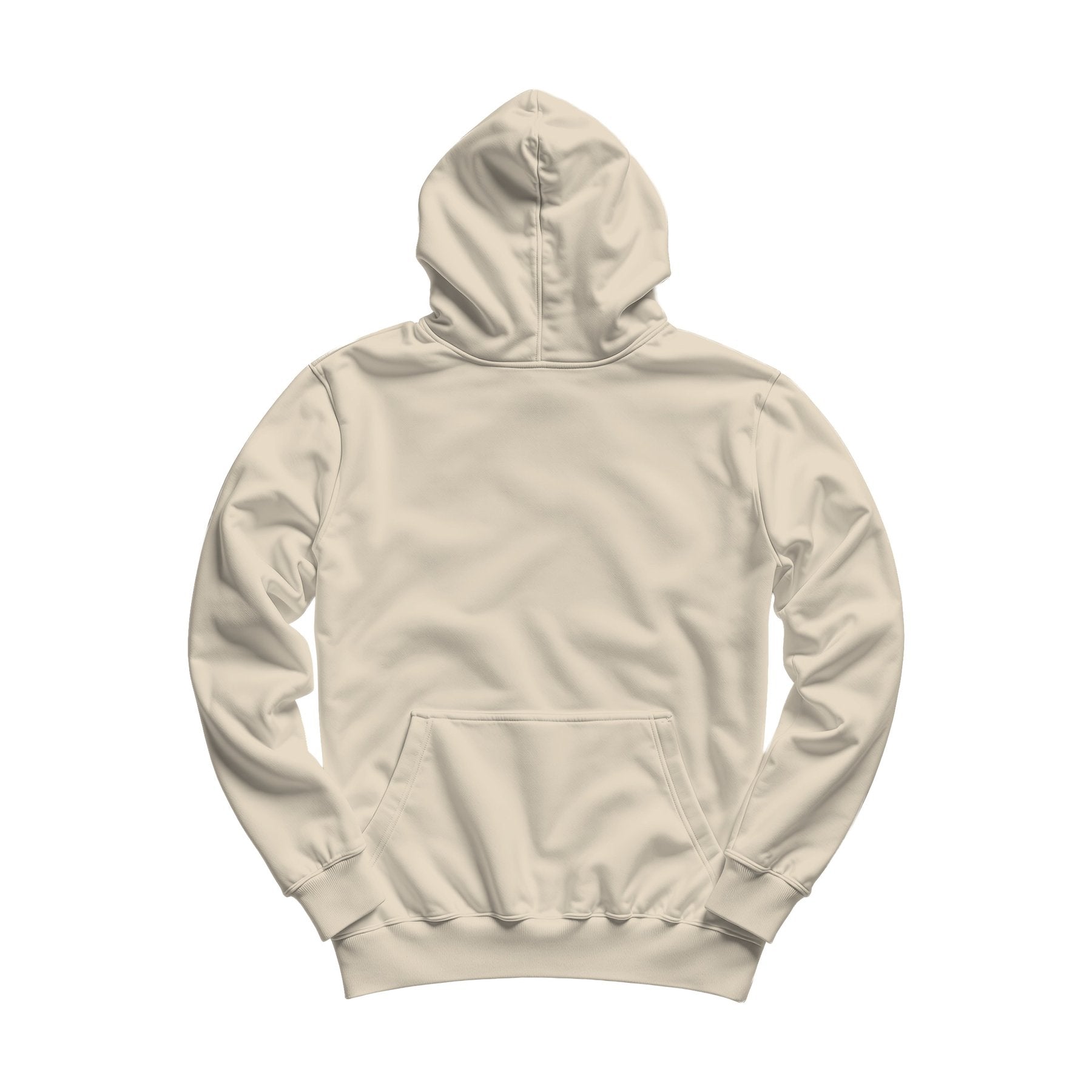 Unisex Hoodie Mockup | Bone Regular Fit Back View — Product Mockup JPG | Instant Download | Commercial Use for POD Sellers | MockupBulk