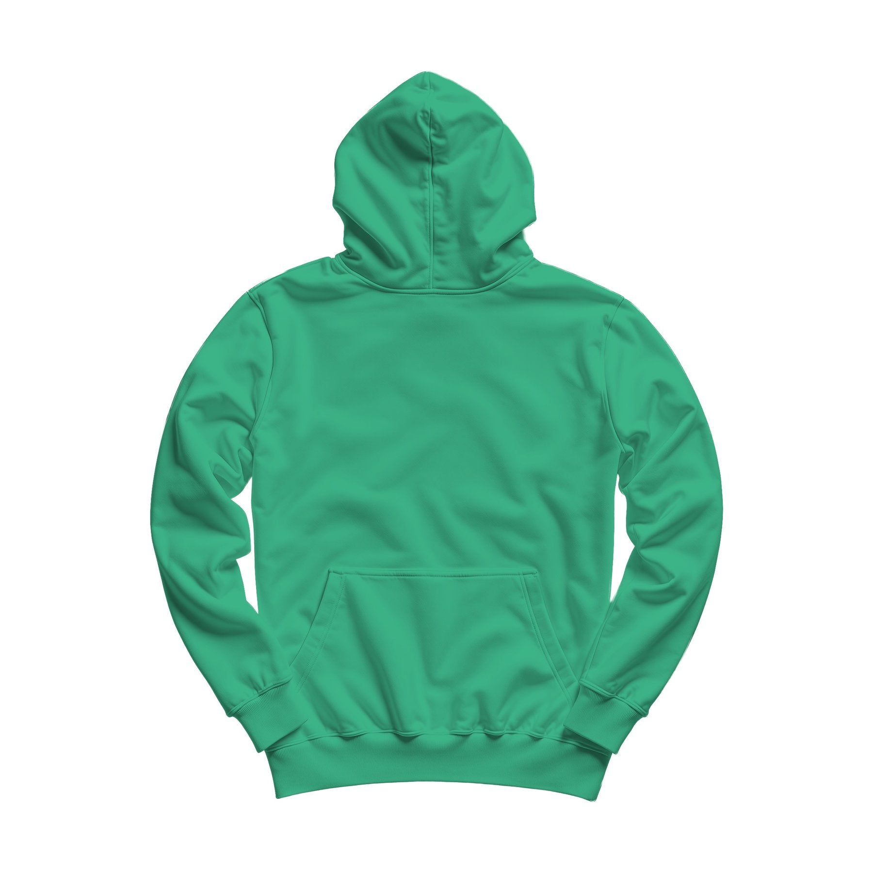 Bright Mint Regular Fit Back View Unisex Hoodie Mockup | Product Mockup JPG | Instant Download | Commercial Use for POD Sellers | MockupBulk