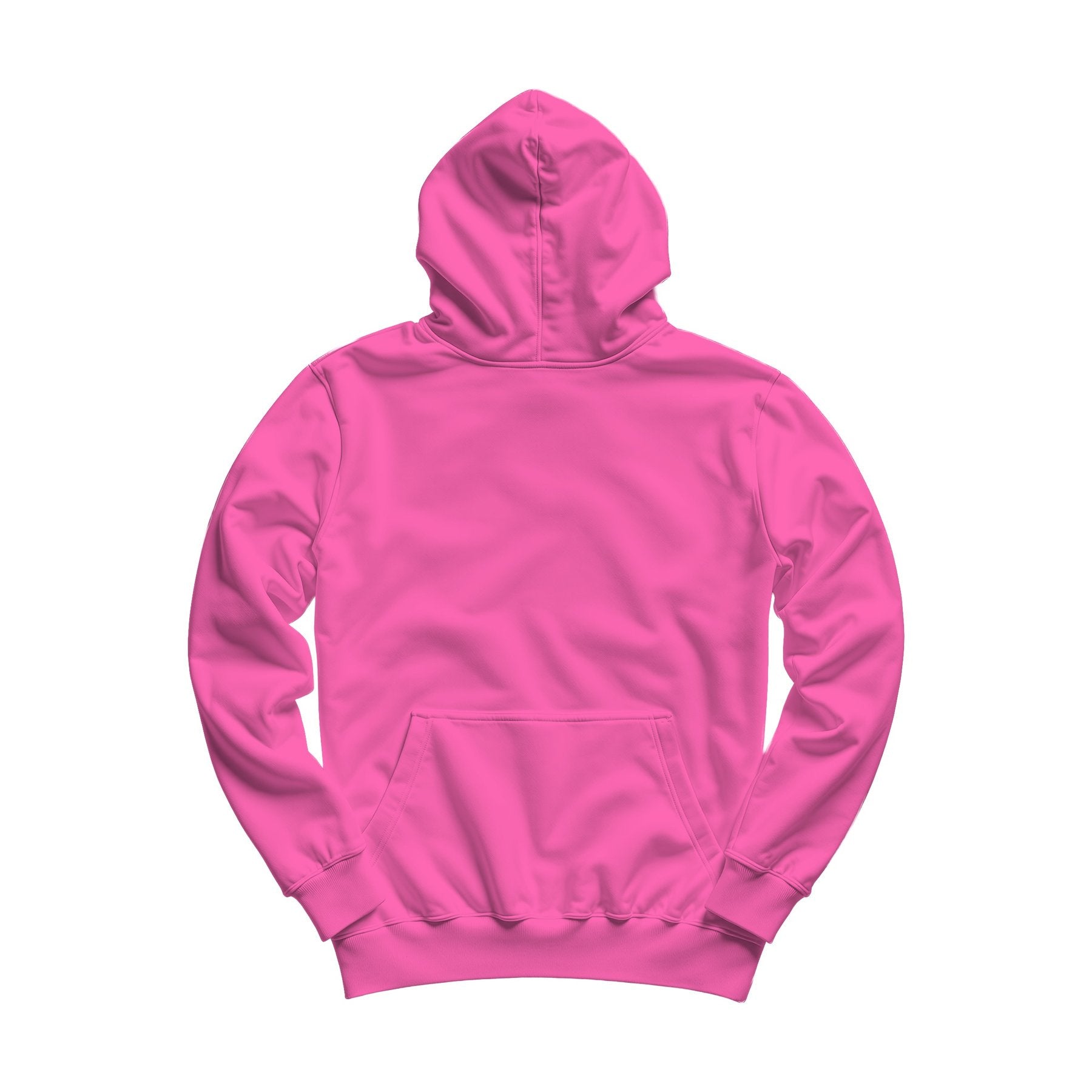 Unisex Hoodie Mockup | Bubblegum Regular Fit Back View — High-Res Mockup Template | JPG Digital Download | Commercial Licence | MockupBulk