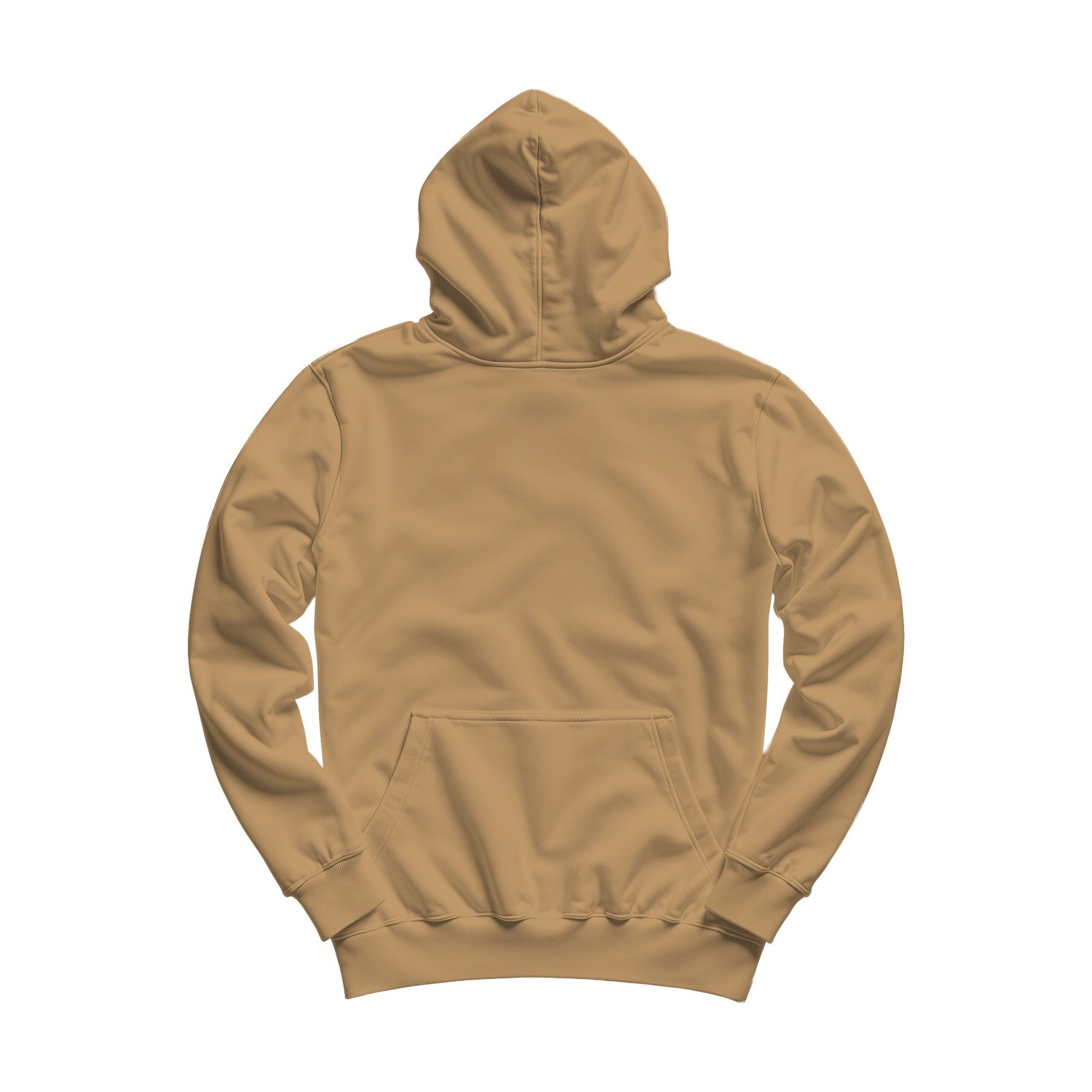 Unisex Hoodie Mockup, Camel Regular Fit Back View | High-Res JPG Instant Download | Commercial Use | Etsy POD Shopify Template | MockupBulk