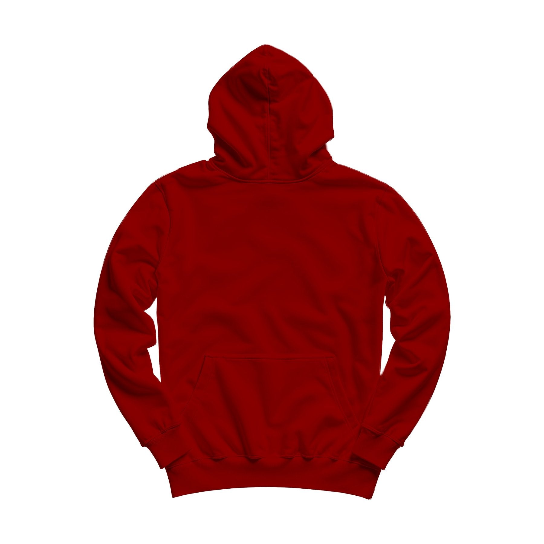 Cardinal Regular Fit Back View Unisex Hoodie Mockup | Instant Download JPG Mockup | POD Etsy Redbubble Printful | Commercial Use | MockupBulk