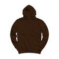 Unisex Hoodie Mockup, Dark Chocolate Regular Fit Back View | POD Print Mockup | Instant JPG Download | Commercial Licence Included | MockupBulk