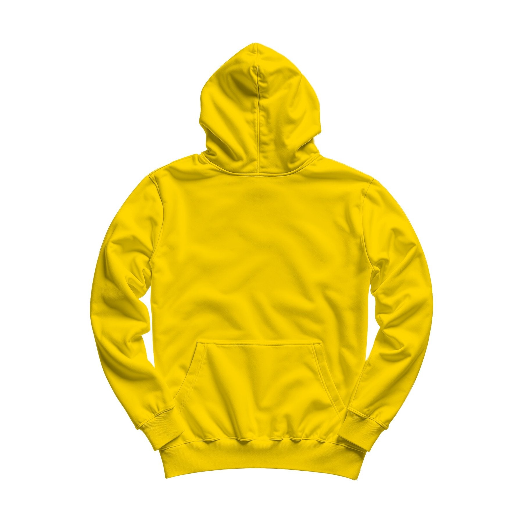Gold Regular Fit Back View Unisex Hoodie Mockup | Digital Download Mockup | High-Resolution JPG | Commercial Use Included | MockupBulk