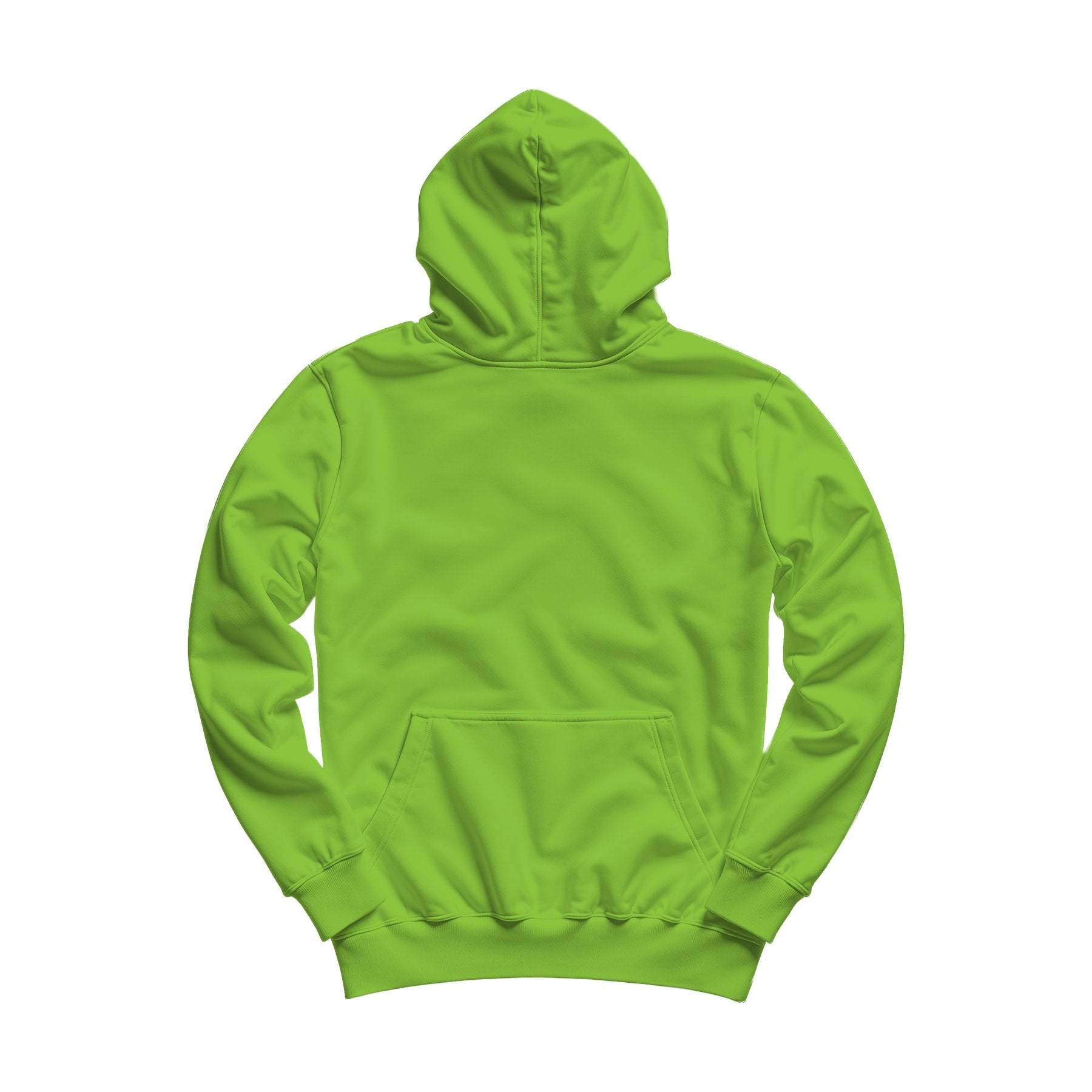 Unisex Hoodie Mockup, Kiwi Regular Fit Back View | High-Res JPG Template | Instant Digital Download | POD Etsy Shopify | MockupBulk