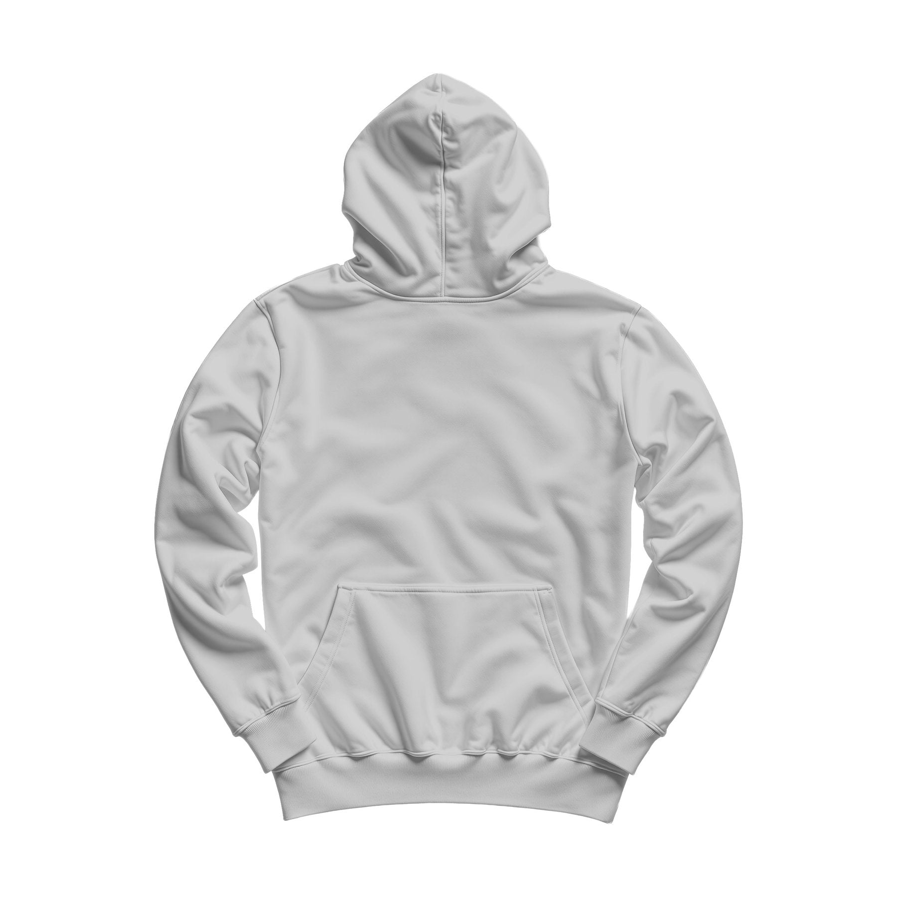 Unisex Hoodie Mockup | Light Gray Regular Fit Back View — Etsy POD Mockup Template | Instant Download JPG | Commercial Use | MockupBulk
