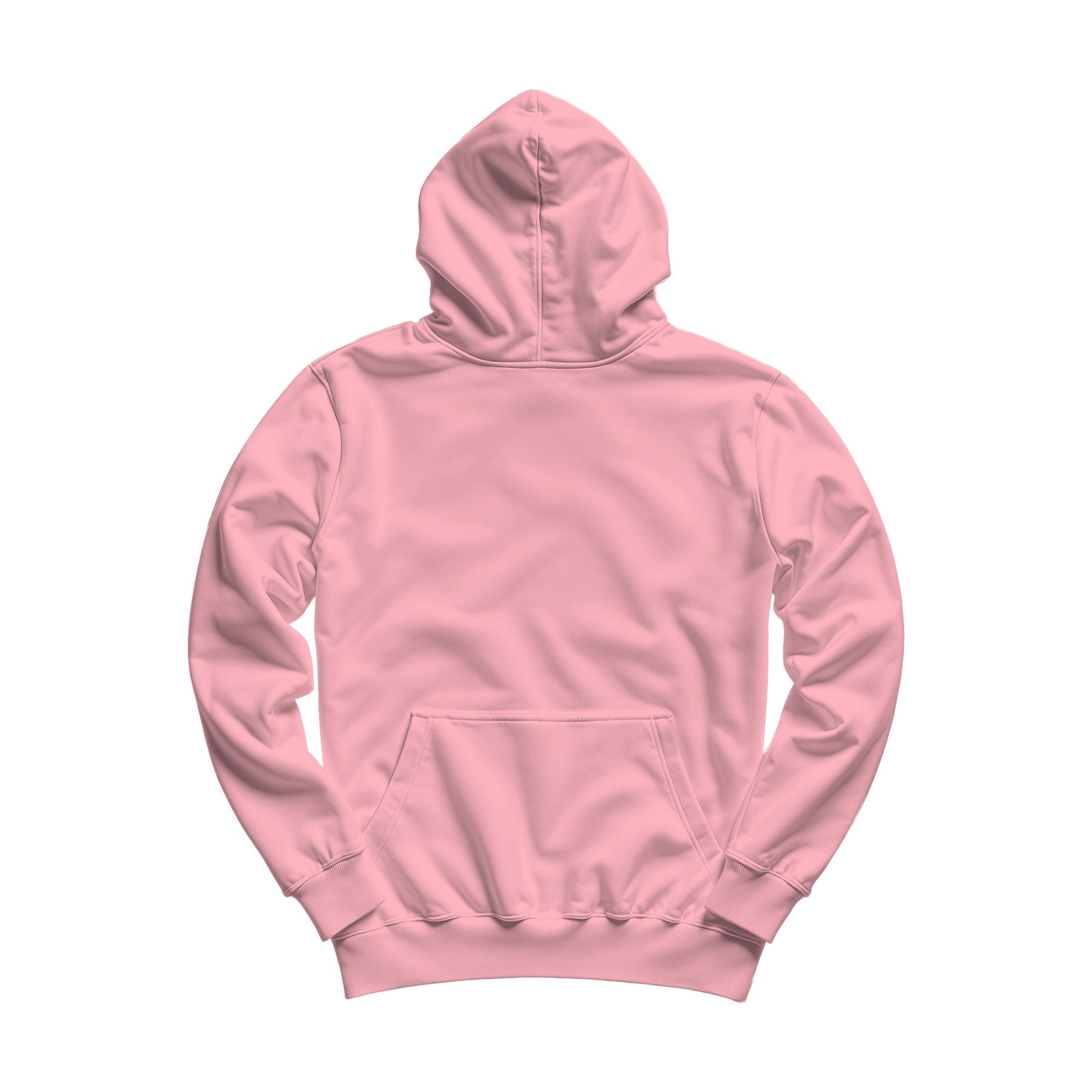 Light Pink Regular Fit Back View Unisex Hoodie Mockup | Instant Download JPG Mockup | POD Etsy Redbubble Printful | Commercial Use | MockupBulk