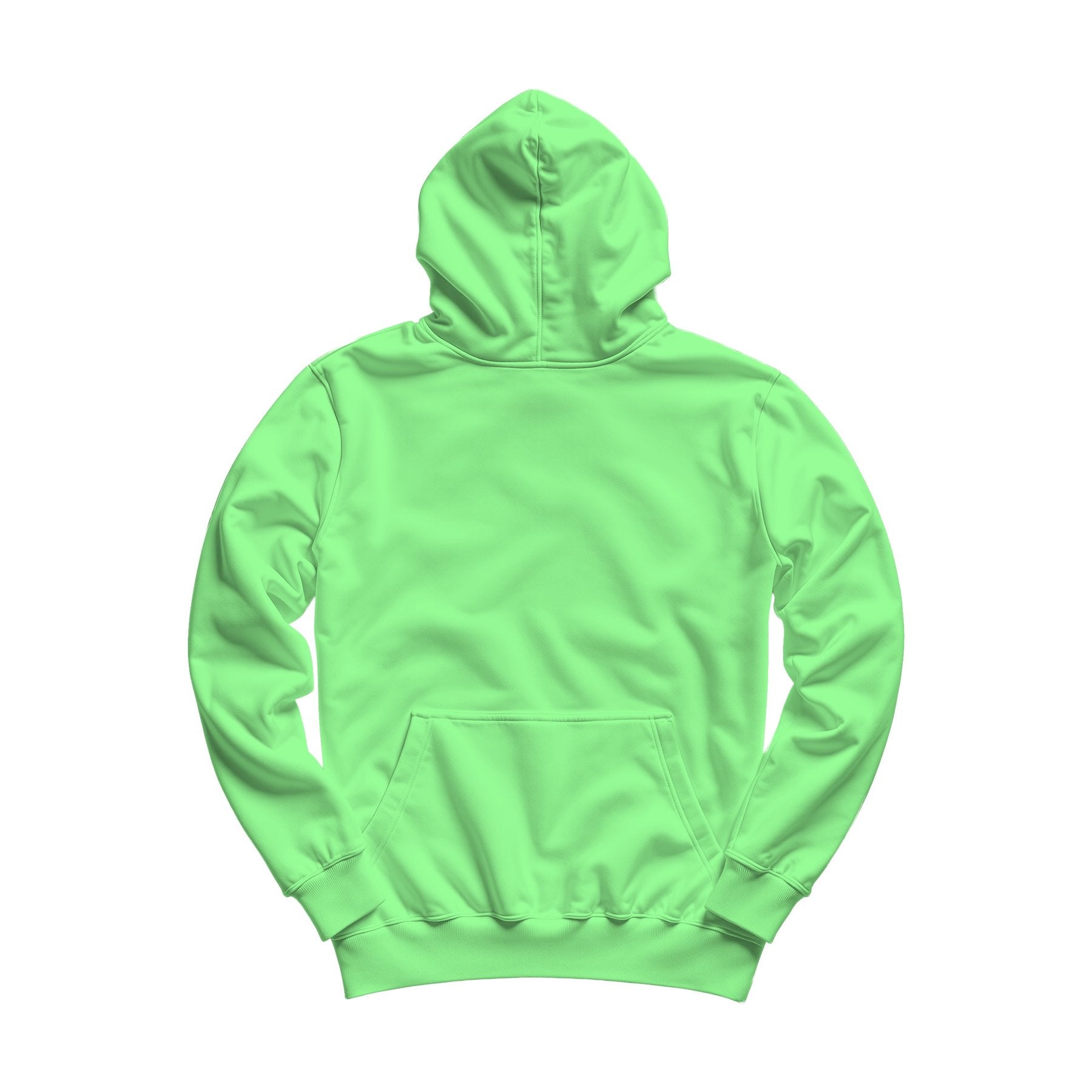 Unisex Hoodie Mockup | Mint Regular Fit Back View — High-Res JPG Instant Download | Commercial Use | Etsy POD Shopify Template | MockupBulk