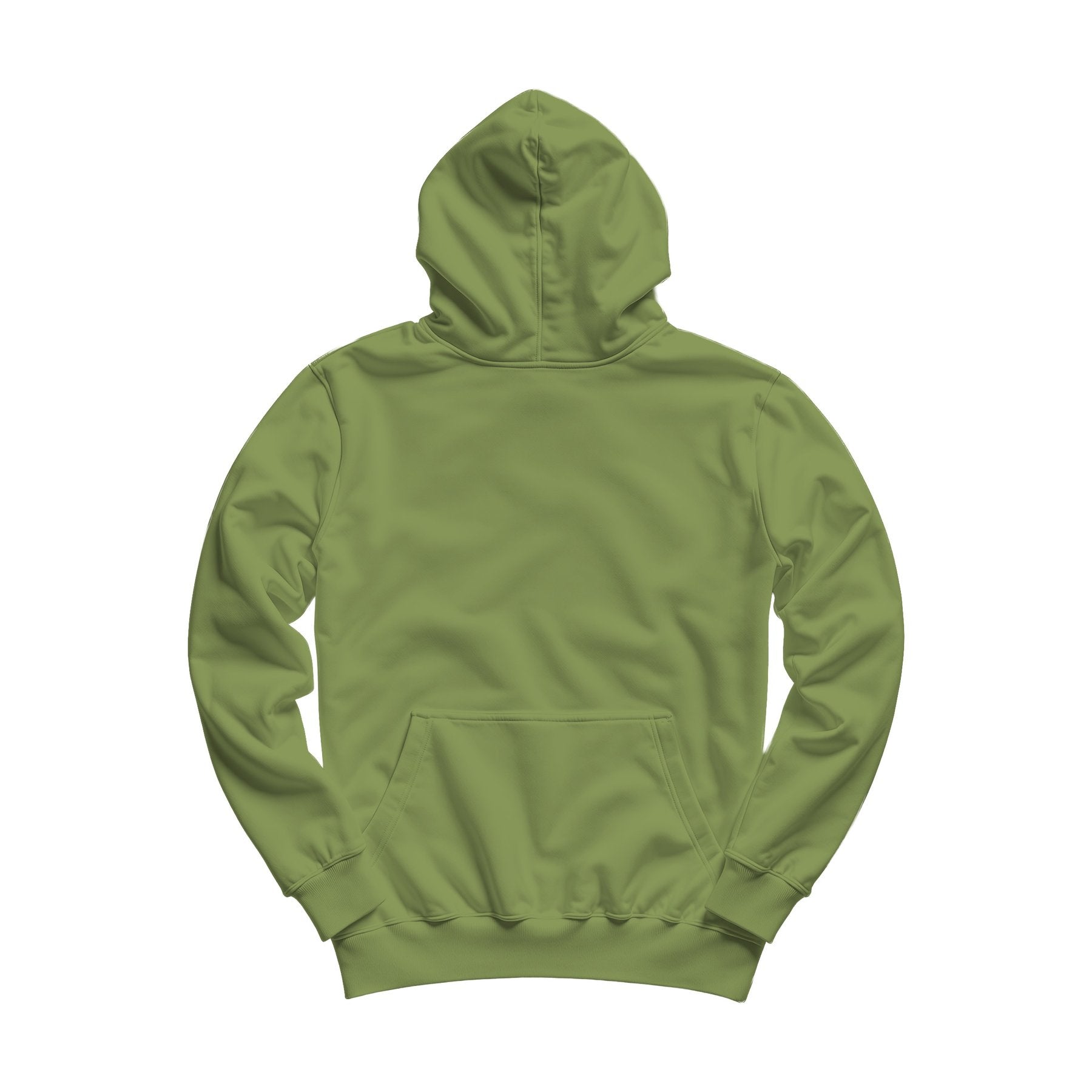 Unisex Hoodie Mockup — Moss Regular Fit Back View — High-Res JPG Template | Instant Digital Download | POD Etsy Shopify | MockupBulk
