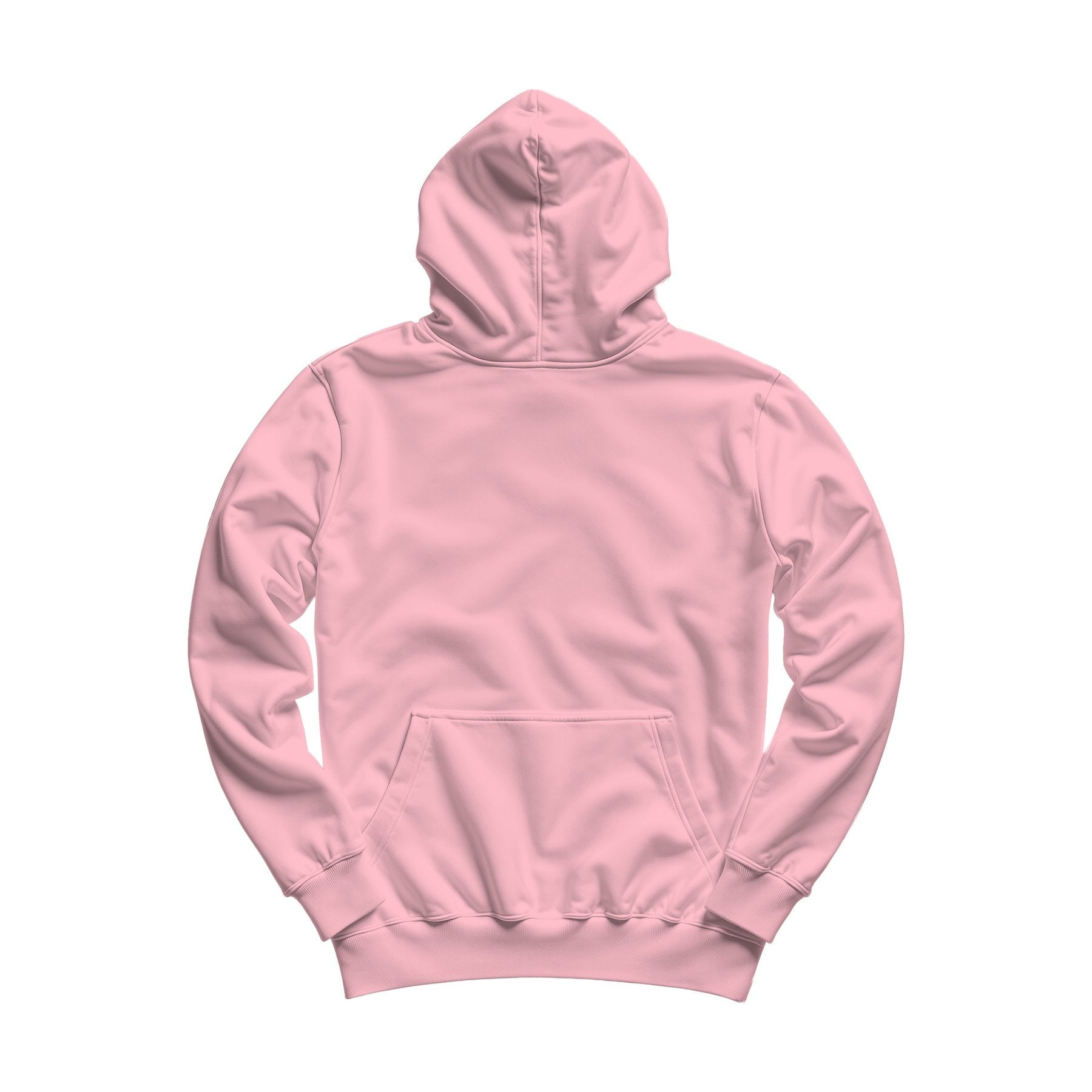 Unisex Hoodie Mockup | Pink Regular Fit Back View | High Resolution JPG | POD Mockup Template | Commercial Use Download | MockupBulk