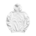 White Regular Fit Back View Unisex Hoodie Mockup | Instant Download JPG Mockup | POD Etsy Redbubble Printful | Commercial Use | MockupBulk