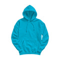Unisex Hoodie Mockup — Aqua Relaxed Fit — High-Res Mockup Template | JPG Digital Download | Commercial Licence | MockupBulk