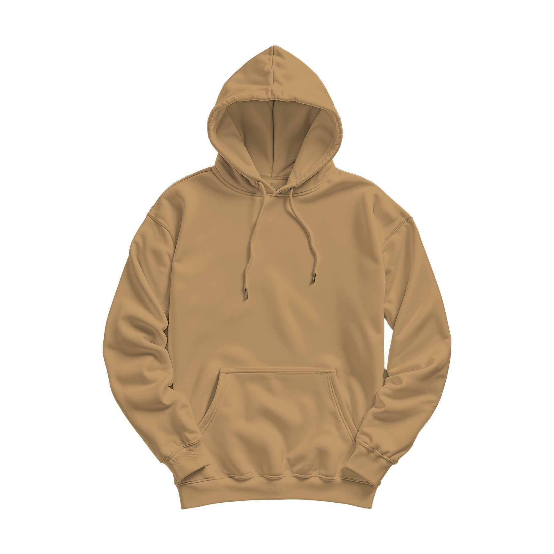 Camel Relaxed Fit Unisex Hoodie Mockup | POD Print Mockup | Instant JPG Download | Commercial Licence Included | MockupBulk