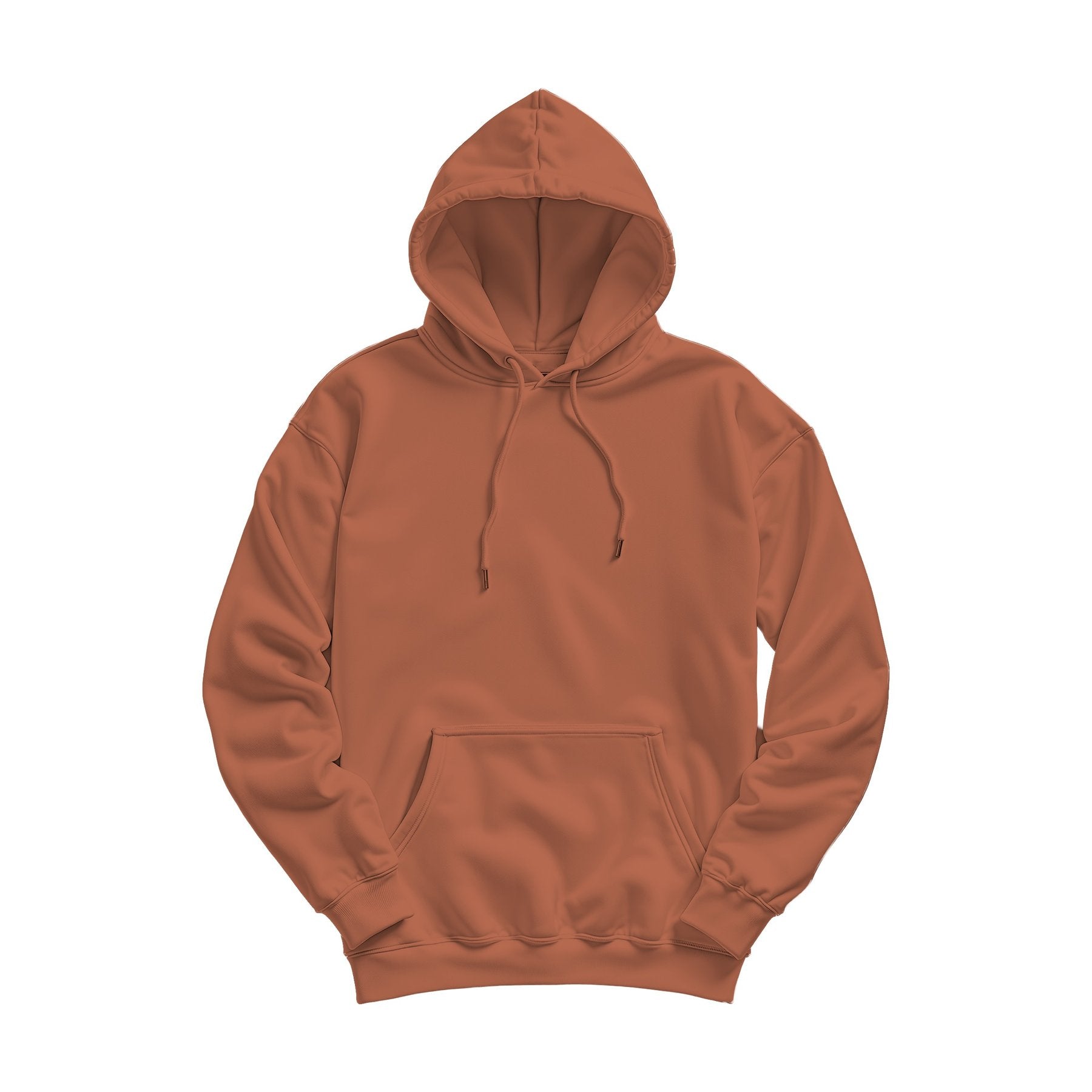 Clay Relaxed Fit Unisex Hoodie Mockup | Print on Demand Mockup | High-Res JPG Download | Commercial Use Included | MockupBulk
