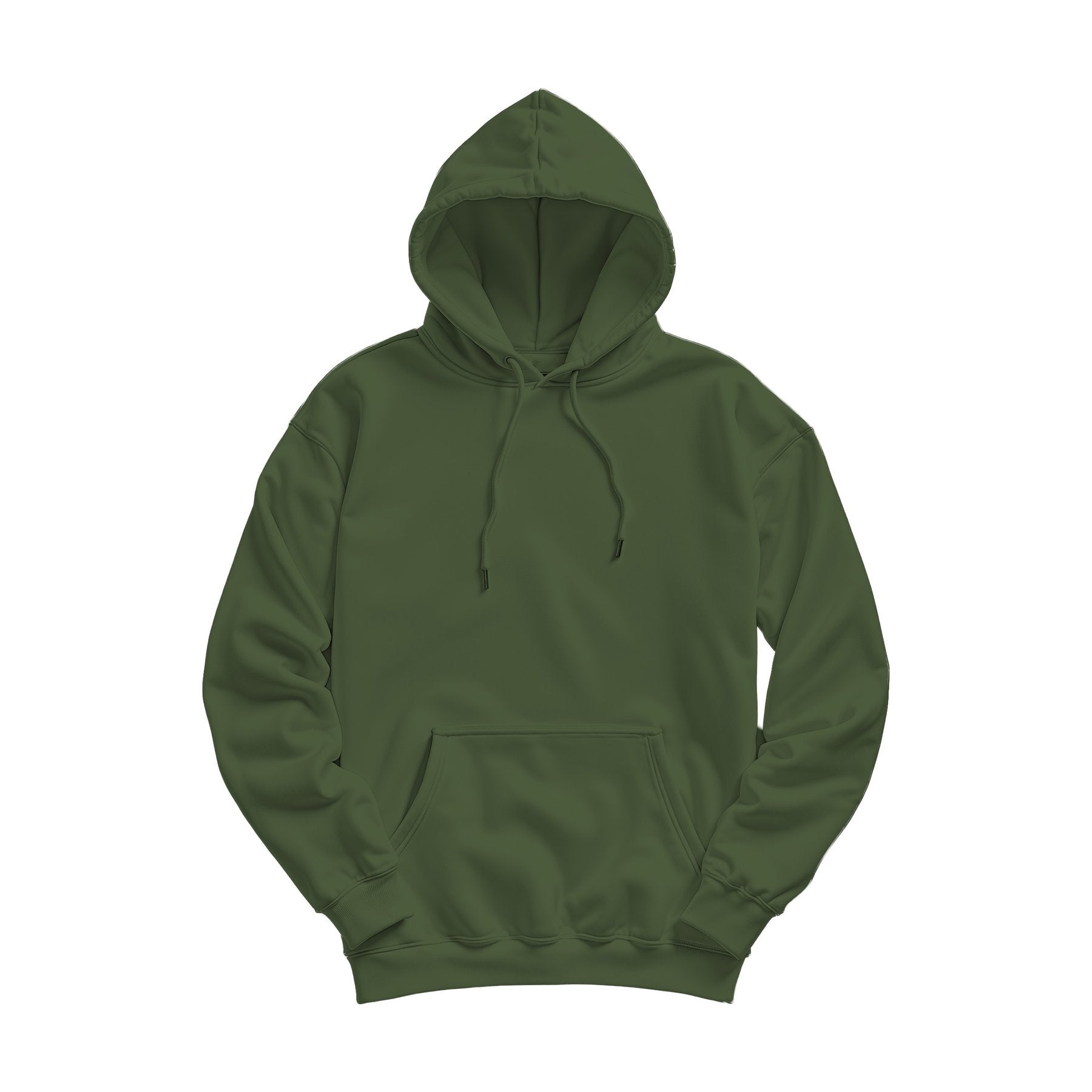 Unisex Hoodie Mockup | Military Green Relaxed Fit | Instant JPG Download | Commercial Licence | Etsy POD Print Mockup | MockupBulk