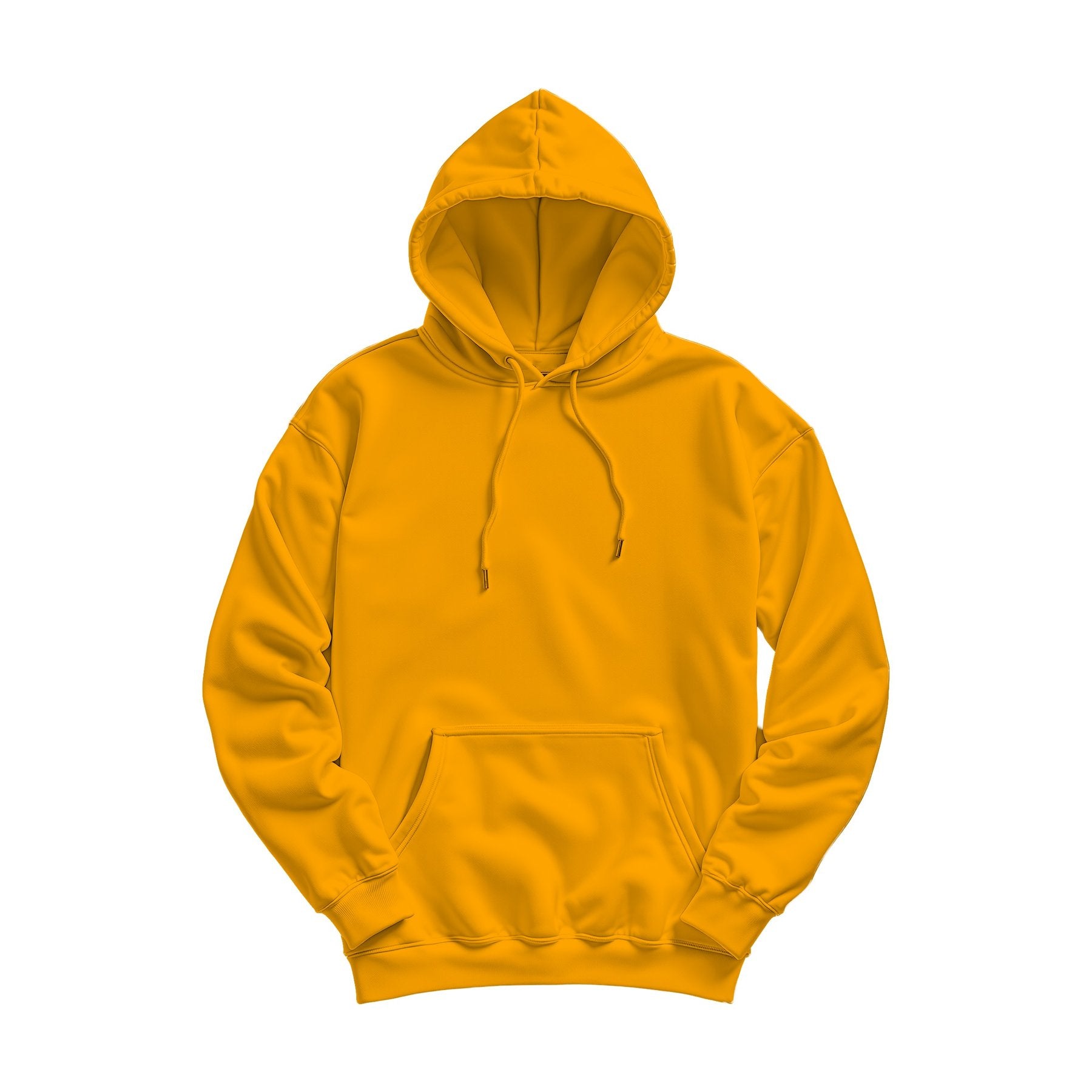 Unisex Hoodie Mockup — Orange Relaxed Fit — Instant Download JPG Mockup | POD Etsy Redbubble Printful | Commercial Use | MockupBulk