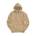 Unisex Hoodie Mockup — Tan Relaxed Fit — High Resolution JPG | POD Mockup Template | Commercial Use Download | MockupBulk