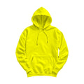 Yellow Relaxed Fit Unisex Hoodie Mockup | POD Print Mockup | Instant JPG Download | Commercial Licence Included | MockupBulk