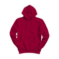 Unisex Hoodie Mockup — Antique Cherry Red Relaxed Fit Back View — Print on Demand Mockup | High-Res JPG Download | Commercial Use Included | MockupBulk