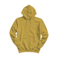 Unisex Hoodie Mockup | Antique Gold Relaxed Fit Back View — Digital Download Mockup | High-Resolution JPG | Commercial Use Included | MockupBulk
