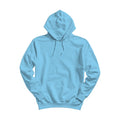 Unisex Hoodie Mockup | Baby Blue Relaxed Fit Back View — Instant JPG Download | Commercial Licence | Etsy POD Print Mockup | MockupBulk