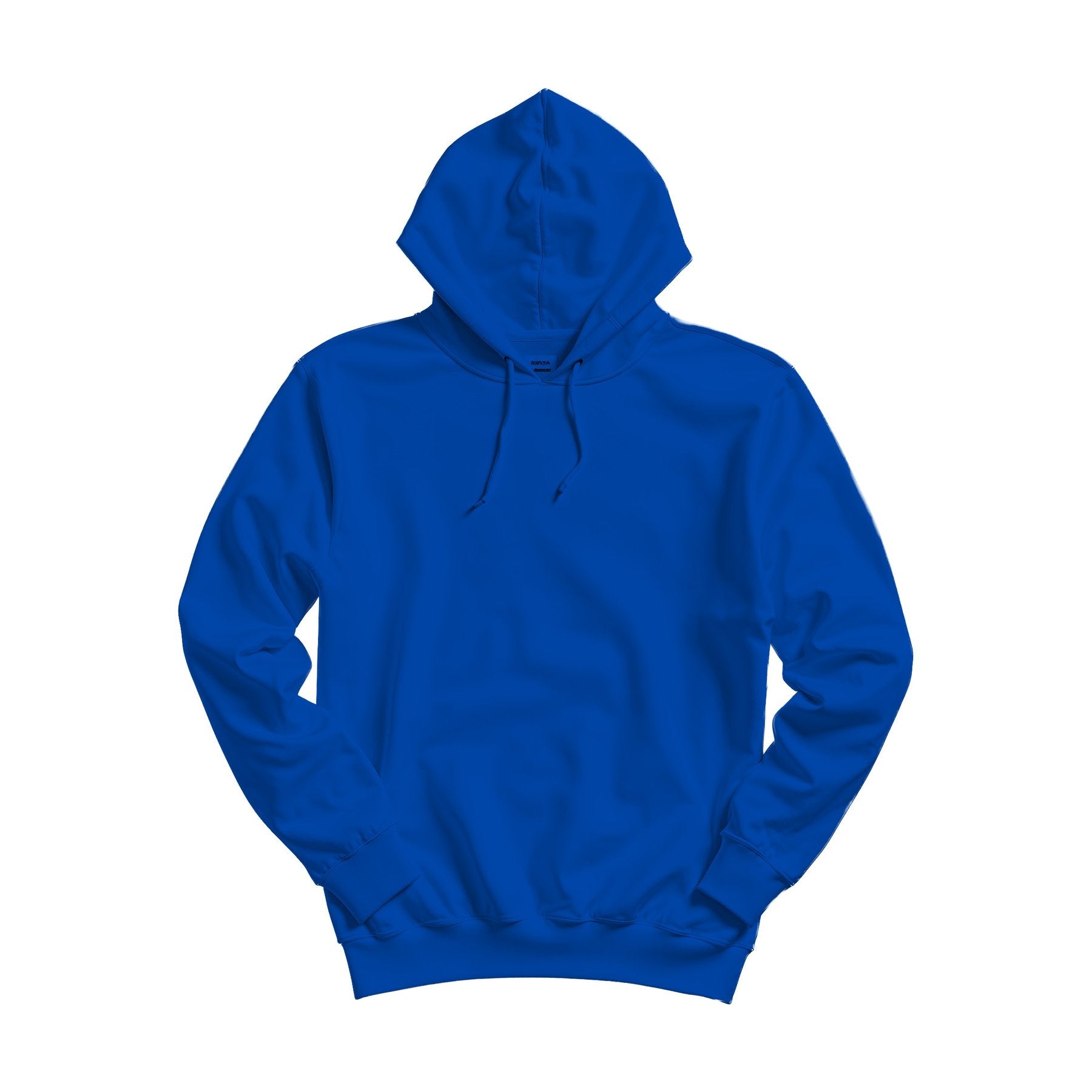 Unisex Hoodie Mockup, Bright Royal Relaxed Fit Back View | High-Res JPG Instant Download | Commercial Use | Etsy POD Shopify Template | MockupBulk