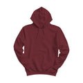 Unisex Hoodie Mockup | Burgundy Relaxed Fit Back View | Instant Download JPG Mockup | POD Etsy Redbubble Printful | Commercial Use | MockupBulk