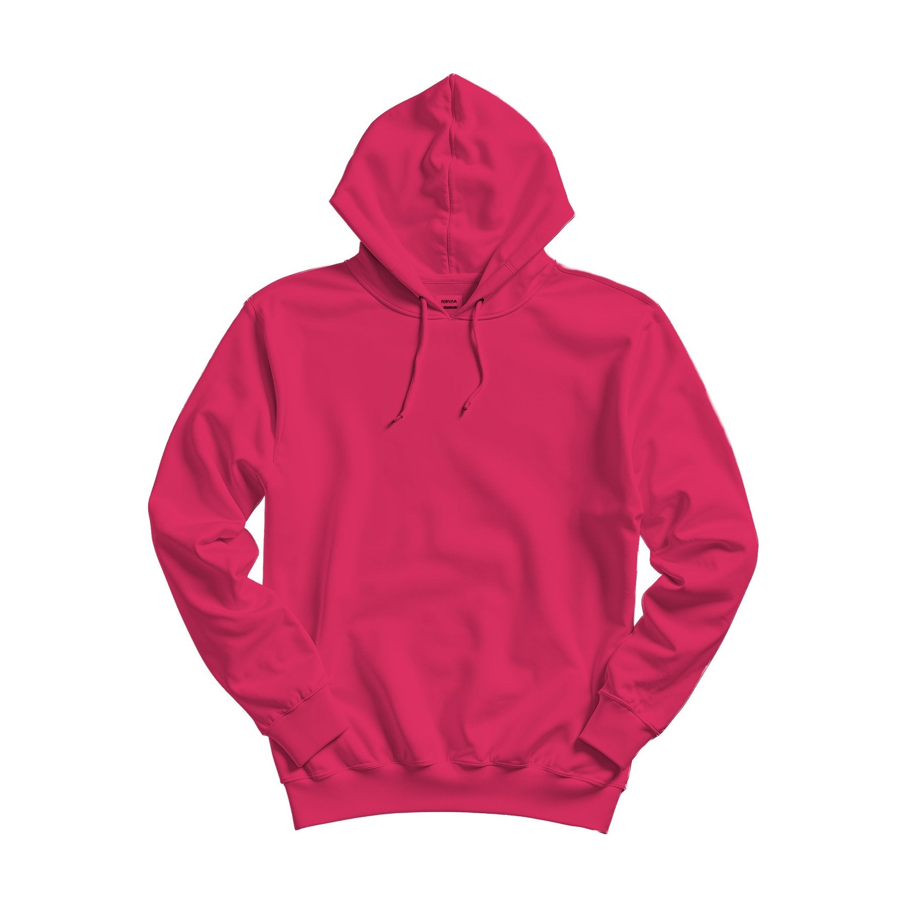 Unisex Hoodie Mockup, Cherry Red Relaxed Fit Back View | JPG Digital Download | Etsy Shopify Mockup | Commercial Licence Included | MockupBulk