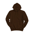 Unisex Hoodie Mockup | Dark Chocolate Relaxed Fit Back View — Product Mockup JPG | Instant Download | Commercial Use for POD Sellers | MockupBulk
