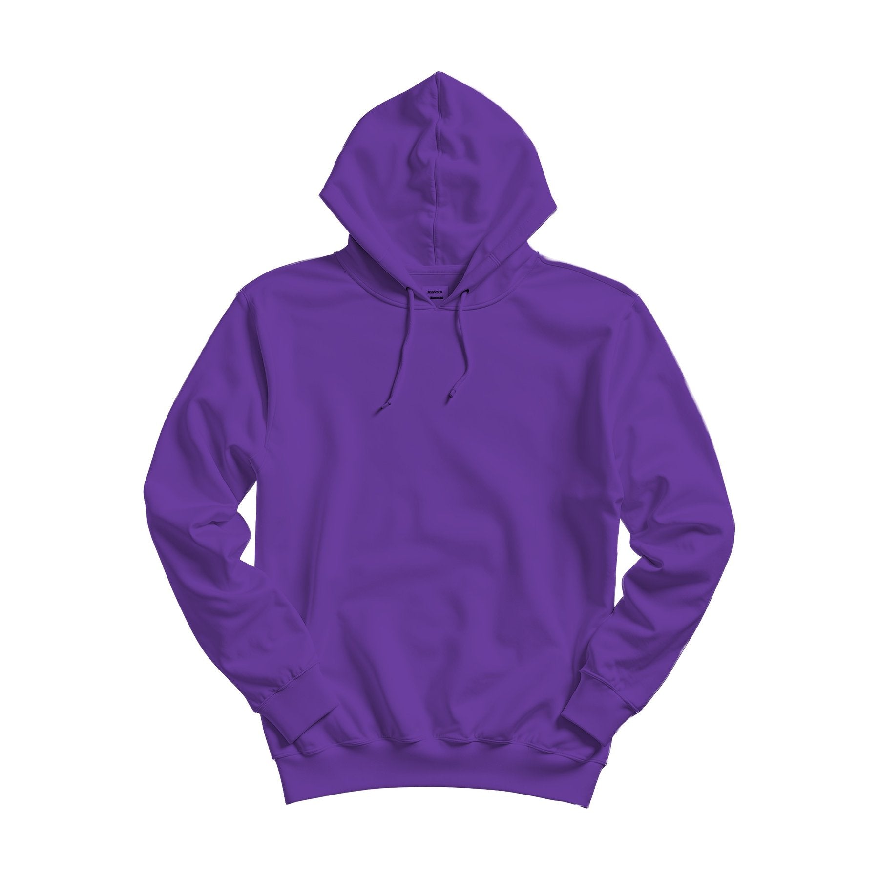 Unisex Hoodie Mockup | Grape Relaxed Fit Back View | Instant Download JPG Mockup | POD Etsy Redbubble Printful | Commercial Use | MockupBulk