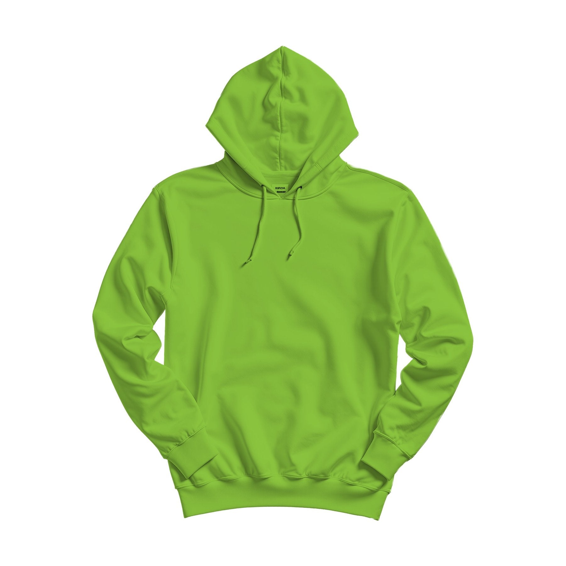 Unisex Hoodie Mockup — Kiwi Relaxed Fit Back View — High Resolution JPG | POD Mockup Template | Commercial Use Download | MockupBulk