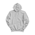 Unisex Hoodie Mockup | Light Gray Relaxed Fit Back View | JPG Digital Download | Etsy Shopify Mockup | Commercial Licence Included | MockupBulk