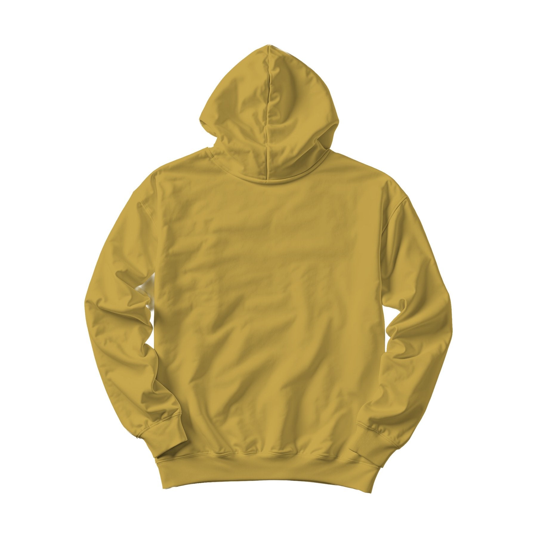 Unisex Hoodie Mockup, Antique Gold Box Fit Back View | JPG Digital Download | Etsy Shopify Mockup | Commercial Licence Included | MockupBulk