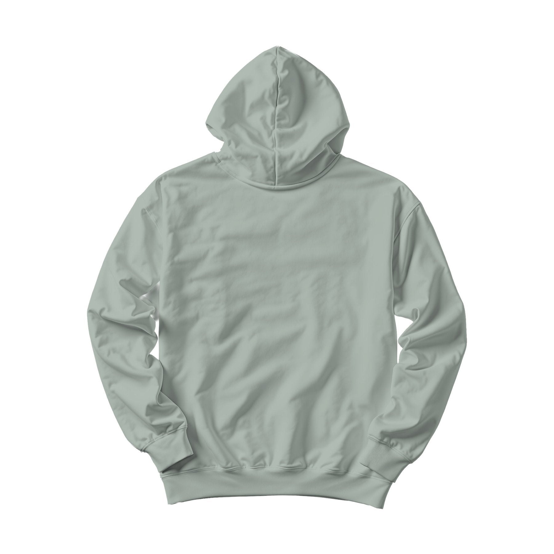 Unisex Hoodie Mockup | Ash Box Fit Back View — JPG Digital Download | Etsy Shopify Mockup | Commercial Licence Included | MockupBulk